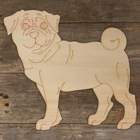 Dog Pug Standing Main Image