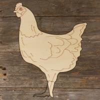 Chicken French Hen Standing Main Image