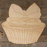 Cupcake Design E Butterfly Sponge Main Image