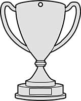 Sports Trophy Cup with Handles Main Image