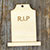 3mm Ply Grave Stone with RIP