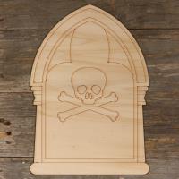 Grave Stone Gothic Skull Main Image