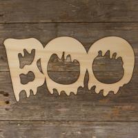 BOO Chain Word Drip Font Main Image