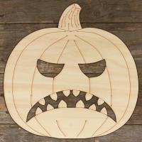 Halloween Angry Pumpkin Face Main Image