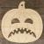 3mm Ply Halloween Despair Pumpkin Face