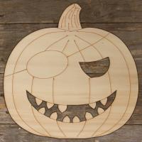 Halloween Pirate Pumpkin Face Main Image