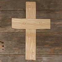 Wood Effect Cross Main Image