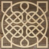 Celtic Knot Circle Square Detailed Main Image